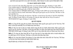 Quyết định 2747/QĐ-UBND công bố bổ sung và huỷ bỏ thủ tục hành chính