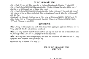 Quyết định 2744/QĐ-UBND  công bố bổ sung thủ tục hành chính