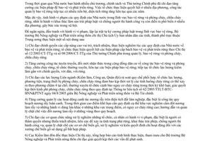 Chỉ thị 3767/CT-BNN-KL tăng cường các biện pháp cấp bách trong công tác bảo vệ rừng  phòng cháy, chữa cháy