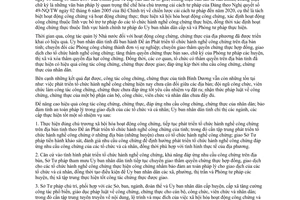 Chỉ thị 12/2009/CT-UBND tăng cường công tác công chứng, chứng thực trên địa bàn tỉnh Bình Dương