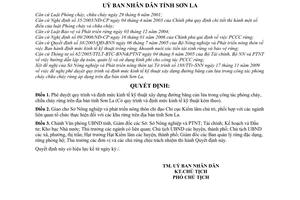 Quyết định 3118/QĐ-UBND phê duyệt Quy trình định mức kinh tế kỹ thuật xây dựng đường băng cản lửa trong công tác phòng cháy, chữa cháy rừng