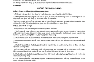 Thông tư 22/2009/TT-BYT đăng ký thuốc