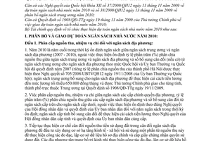 Thông tư 224/2009/TT-BTC  tổ chức thực hiện dự toán ngân sách nhà nước năm 2010