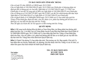 Quyết định 42/2009/QĐ-UBND bổ sung phân loại đường phố, khu vực, vị trí đất