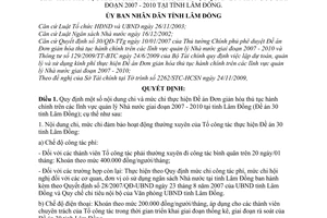 Quyết định 86/2009/QĐ-UBND nội dung chi và mức chi thực hiện Đề án Đơn giản hóa thủ tục hành chính trên các lĩnh vực quản lý Nhà nước