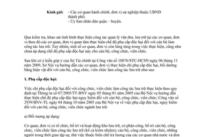 Công văn 1416/SNV-QLVTLT chế độ phụ cấp độc hại, bồi dưỡng bằng hiện vật