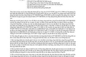 Công văn 10654/SXD-QLKTXD triển khai thực hiện Quyết định 957/QĐ-BXD công bố định mức chi phí quản lý dự án  tư vấn đầu tư xây dựng công trình