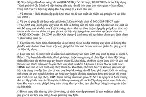 Công văn 118/BXD-VLXD hướng dẫn quản lý hoạt động trong lĩnh vực vật liệu xây dựng
