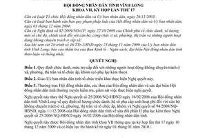 Nghị quyết 115/2009/NQ-HĐND chức danh, mức phụ cấp những người hoạt động không chuyên trách ở xã, phường, thị trấn