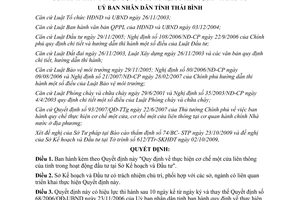 Quyết định 19/2009/QĐ-UBND Quy định thực hiện cơ chế một cửa liên thông