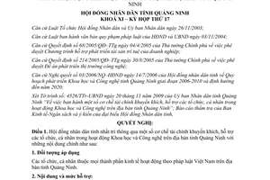 Nghị quyết 15/2009/NQ-HĐND cơ chế tài chính khuyến khích hoạt động Khoa học