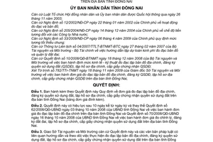Quyết định 85/2009/QĐ-UBND đơn giá đo đạc lập bản đồ địa chính, đăng ký quyền sử dụng đất