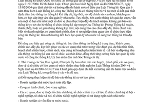 Chỉ thị 05/2009/CT-UBND chấp hành chế độ báo cáo thống kê Sóc Trăng