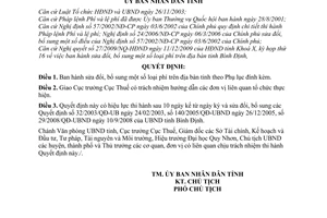 Quyết định 48/2009/QĐ-UBND sửa đổi phí trên địa bàn tỉnh Bình Định