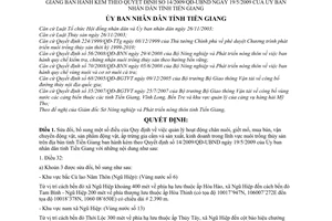 Quyết định 31/2009/QĐ-UBND sửa đổi quản lý hoạt động chăn nuôi, giết mổ, mua bán, vận chuyển động vật, sản phẩm động vật, ấp trứng gia cầm