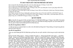 Quyết định 94/2009/QĐ-UBND sửa đổi Quyết định 37/2009/QĐ-UBND cấm hạn chế xe cơ giới ba bánh xe thô sơ ba, bốn bánh lưu thông