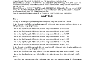 Quyết định 41/2009/QĐ-UBND công bố Bộ đơn giá duy trì hệ thống chiếu sáng công cộng trên địa bàn tỉnh ĐắkLắk