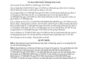 Quyết định 47/2009/QĐ-UBND thành lập quản lý sử dụng Quỹ hỗ trợ việc làm Quảng Nam