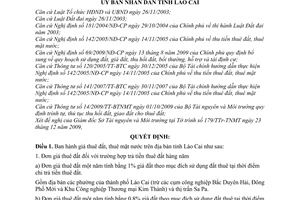 Quyết định 46/2009/QĐ-UBND giá cho thuê đất, thuê mặt nước