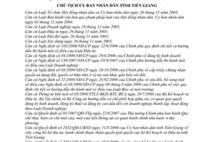 Quyết định 5122/QĐ-UBND Quy chế thực hiện cơ chế phối hợp liên thông trong giải quyết thủ tục đầu tư trên địa bàn tỉnh Tiền Giang