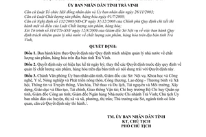 Quyết định 2430/QĐ-UBND trách nhiệm quản lý nhà nước