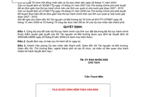 Quyết định 3959/QĐ-UBND công bố sửa đổi toàn bộ thủ tục hành chính