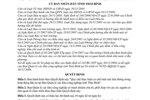 Quyết định 21/2009/QĐ-UBND Quy chế thực hiện cơ chế một cửa liên thông trong hoạt động đầu tư tại Ban Quản lý các khu công nghiệp