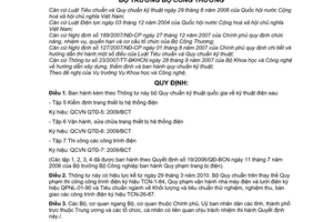 Thông tư 40/2009/TT-BCT quy chuẩn kỹ thuật quốc gia kỹ thuật điện