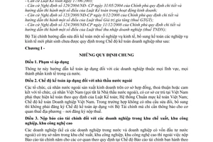 Thông tư 244/2009/TT-BTC hướng dẫn sửa đổi chế độ kế toán doanh nghiệp