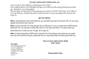 Quyết định 66/2009/QĐ-UBND Quy chế phối hợp quản lý nhà nước cụm công nghiệp trên địa bàn tỉnh Long An