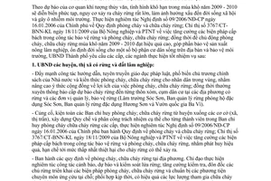 Chỉ thị 33/CT-UBND tăng cường công tác phòng cháy, chữa cháy rừng mùa khô năm 2009 - 2010