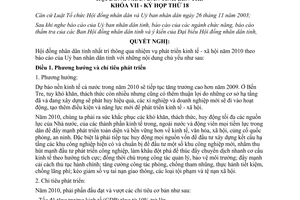 Nghị quyết 16/2009/NQ-HĐND nhiệm vụ phát triển kinh tế xã hội Bến Tre 2010