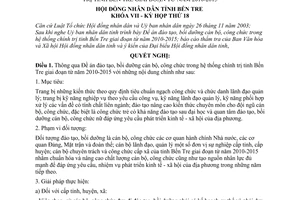 Nghị quyết 22/2009/NQ-HĐND Đề án đào tạo, bồi dưỡng cán bộ, công chức trong hệ thống chính trị