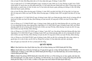 Quyết định 31/2009/QĐ-UBND Quy chế xét khen thưởng thành phố Đà Nẵng