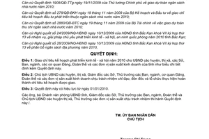 Quyết định 3755/QĐ-UBND năm 2009 giao chỉ tiêu kế hoạch phát triển kinh tế - xã