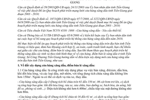 Công văn 1310/HD-SCT năm 2009 điều kiện xây dựng cửa hàng xăng dầu Tiền Giang