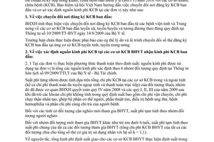 Công văn 4662/BHXH-CSYT đăng ký khám chữa bệnh ban đầu xác định nguồn kinh phí khám chữa bệnh bảo hiểm y tế năm 2010