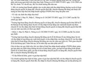 Công văn 17665/BTC-TCT thực hiện Thông tư 03/2009/TT-BTC giảm, gia hạn nộp thuế thu nhập doanh nghiệp