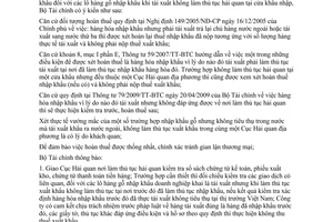 Công văn 17629/BTC-TCHQ không thu thuế xuất khẩu gỗ