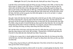 Công văn 4869/LĐTBXH-BHXH thực hiện Luật bảo hiểm xã hội