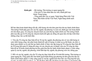 Công văn 485/CCTTHC bảo đảm hoàn thành giai đoạn rà soát đúng tiến độ chất lượng