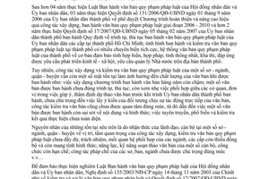 Chỉ thị 03/2010/CT-UBND chấn chỉnh, tăng cường công tác xây dựng kiểm tra văn bản quy phạm pháp luật