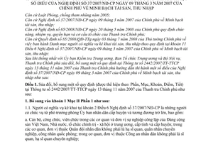 Thông tư 01/2010/TT-TTCP sửa đổi Thông tư 2442/2007/TT-TTCP hướng dẫn minh bạch tài sản, thu nhập