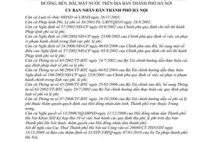 Quyết định 07/2010/QĐ-UBND sửa đổi Quyết định 23/2009/QĐ-UBND  thu phí sử dụng hè, lề đường, bến, bãi, mặt nước