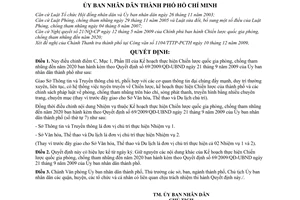 Quyết định 40/QĐ-UBND điều chỉnh Kế hoạch thực hiện chiến lược quốc gia phòng, chống tham nhũng đến năm 2020 kèm theo Quyết định 69/2009/QĐ-UBND