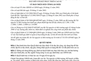 Quyết định 01/2010/QĐ-UBND công tác đo đạc thủ công, xây dựng bản đồ