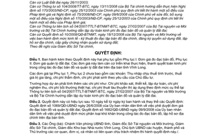 Quyết định 03/2010/QĐ-UBND Đơn giá đo đạc bản đồ quản lý đất đai