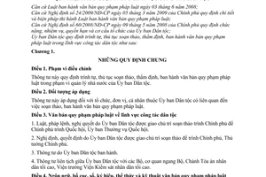 Thông tư 03/2010/TT-UBDT  trình tự, thủ tục soạn thảo, thẩm định, ban hành văn bản quy phạm pháp luật trong lĩnh vực công tác dân tộc