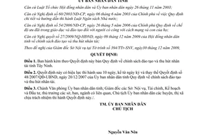 Quyết định 01/2010/QĐ-UBND Quy định chính sách đào tạo thu hút nhân tài