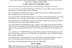 Quyết định 61/QĐ-UBND.HC năm 2010 Quy định việc mua bán hàng miễn thuế